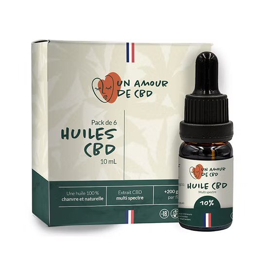 Huile CBD BIO 20% sans THC - Multi-Spectre - Cdelafrappe