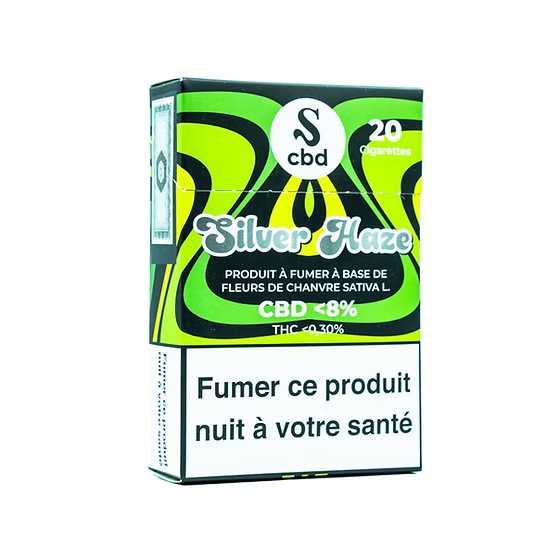 Cigarettes CBD Silver Haze - Cdelafrappe